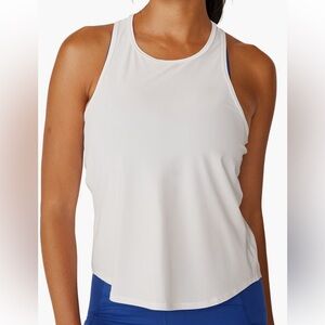 NEW Beyond Yoga Powerbeyond Lite Resilient Tank in Lunar White